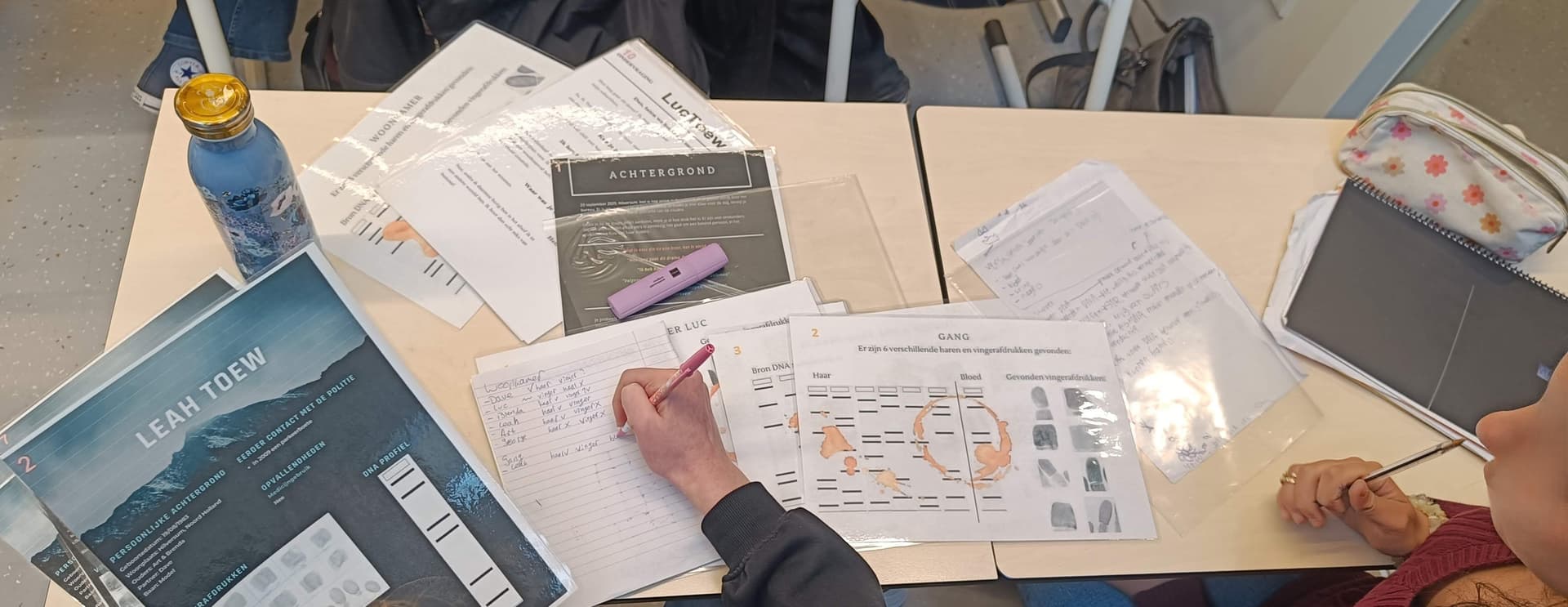 Leerlingen aan het Werk DNA Detective