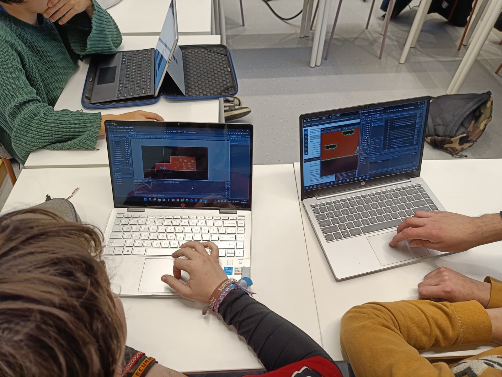 Serious game workshop in actie